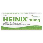 Heinix 10 mg tabletti, kalvopäällysteinen 10 läpipainopakkaus