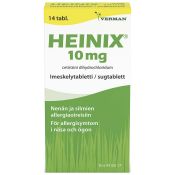 Heinix 10 mg imeskelytabletti, 14 läpipainopakkaus 