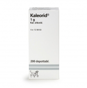 Kaleorid 1 g depottabletti 200