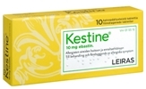 Kestine 10 mg tabletti, kalvopäällysteinen 30 läpipainopakkaus