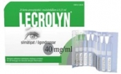 Lecrolyn 40 mg/ml silmätipat, kerta-annospipetti 60