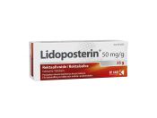 Lidoposterin 50mg/g rektaalivoide 25 g