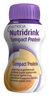 Nutridrink compact protein trooppinen inkivääri lämmittävä 4x125ml 
