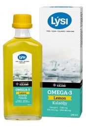 Lysi Kalaöljy Lemon 240ml