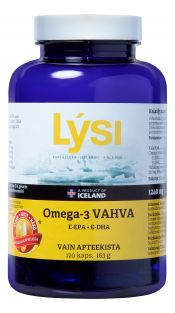 Lysi Omega-3 Vahva 120 kaps.