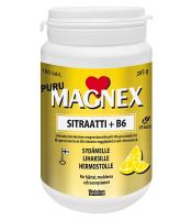 Magnex sitraatti 375 mg + B6 puru