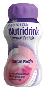 Nutridrink compact protein mansikka 4x125ml