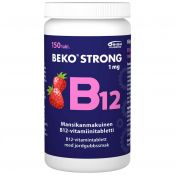 Beko Strong B12 1mg 150 tabl. suussa hajoava