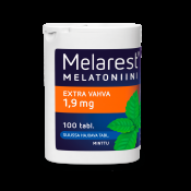 Melarest Extra Vahva 1,9 mg 100 tabl. minttu