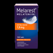 Melarest Extra Vahva 1,9 mg 100 tabl. nieltävä
