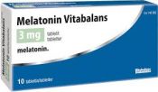 Melatonin Vitabalans 3 mg 10 fol.
