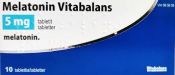Melatonin Vitabalans 5 mg 10 fol