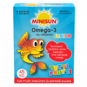Minisun Omega Junior Tutti Frutti 45 geelipalaa