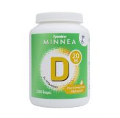 Minnea D-vitamiini 20 mikrog 200 kaps