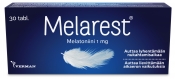 Melarest 1 mg melatoniinivalmiste 30 tabl. nieltävä