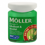 Möller Omega-3 Lihakset & nivelet 60 kaps.