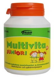 Löytö! Parasta ennen 16.9.2023 Multivita Juniori Tutti Frutti 200 purutabl.