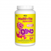 MULTIVITA JUNIORI DINO MANSIKKA MONIVITAMIINI 200 purutablettia