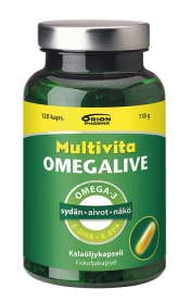 Multivita Omegalive Basic 120 kaps.