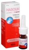 Nasolin 1 mg/ml nenäsumute, liuos (säilöntäaineeton) 10 ml
