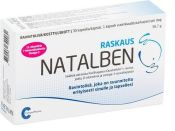 Natalben Raskaus 30 kaps.
