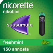 Nicorette Freshmint 1 mg/annos  150 annosta