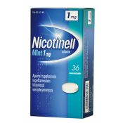 Nicotinell Mint 1 mg imeskelytabletti 36 läpipainopakkaus