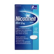 Nicotinell Mint 2 mg imeskelytabletti 12 läpipainopakkaus