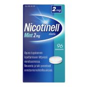 Nicotinell Mint 2 mg imeskelytabletti 96 läpipainopakkaus