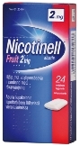 Nicotinell Fruit 2 mg lääkepurukumi 24 läpipainopakkaus