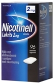 Nicotinell Lakrits 2 mg lääkepurukumi 96 läpipainopakkaus