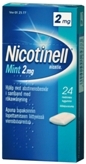 Nicotinell Mint 2 mg lääkepurukumi 24 läpipainopakkaus