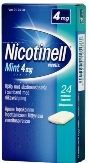 Nicotinell Mint 4 mg lääkepurukumi 24 läpipainopakkaus