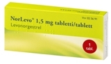 NorLevo 1,5 mg tabletti 1 läpipainopakkaus