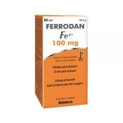 Ferrodan Fe 100 mg rautatabletti + C-vitamiini 60 tabl.