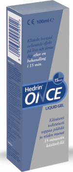 Hedrin Once Liquid Gel päätäiden hävittämiseen 100 ml