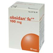 Obsidan Fe++ 100 mg 50 kaps.