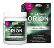 Melatoniini Orion 1,9 mg Pitkävaikutteinen 30 tabl.