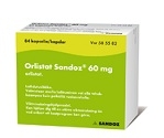 Orlistat Sandoz  60mg kapseli, kova 84