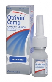 Otrivin Comp 0,5mg/ml + 0,6 mg/ml nenäsumute 10 ml