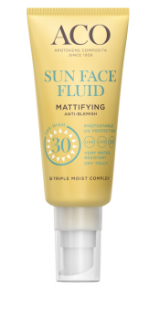 Aco Sun Face Fluid Mattifying Spf 30 40ml