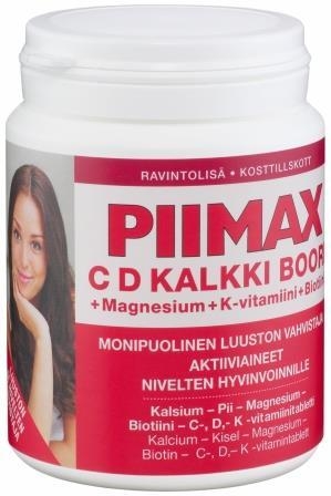 Piimax C D Kalkki Boori 300 tabl - Nettiterveysapteekki.fi