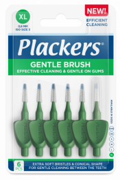 Plackers Gentle Brush XL 0.8 hammasväliharja 6kpl