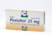 Postafen 25 mg tabletti 10 läpipainopakkaus