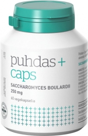 Puhdas+ Caps Saccharomyces boulardii 60 kaps.