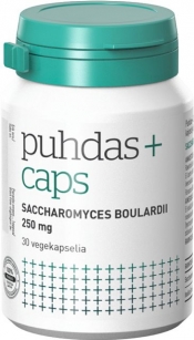 Puhdas+ Caps Saccharomyces boulardii 30 kaps.