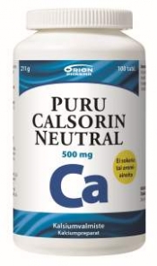Puru Calsorin Neutral 500 mg 100tabl.
