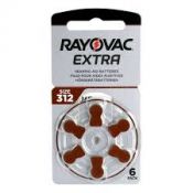 Rayovac Extra Size 312 6 kpl