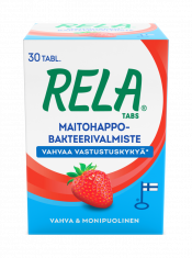 Rela Tabs UUSI Mansikka 30 tabl.