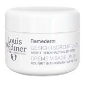 Louis Widmer Remederm Face Cream UV20 50ml hajusteeton